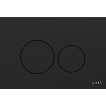 Кнопка смыва для инсталляции VITRA ORIGIN 740-2411 матовая черная